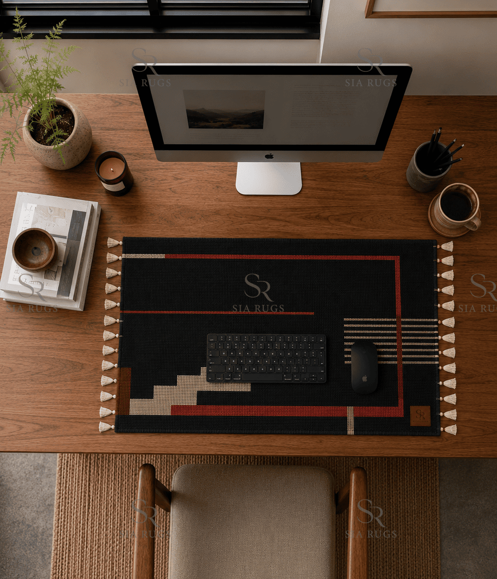 black-architectural-grid-handwoven-100-count-fine-lincoln-wool-desk-mat (1)
