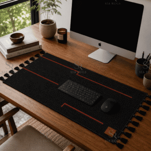 black-signal-line-handwoven-100-count-fine-lincoln-wool-desk-mat (1)