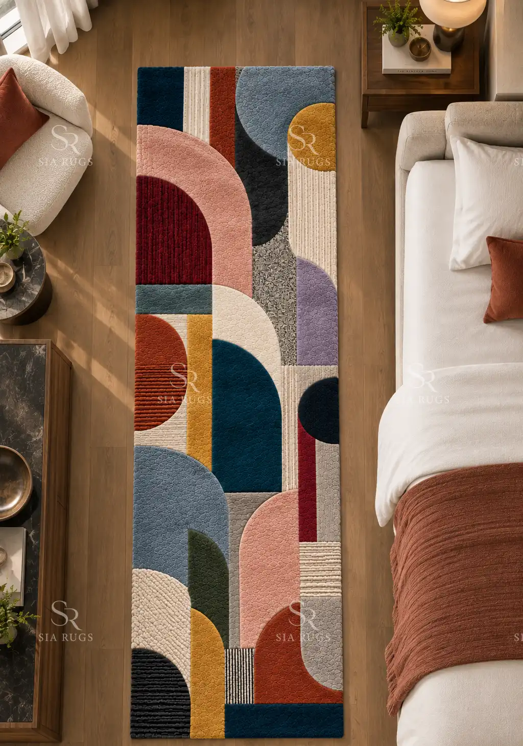 chromatic-arcade-hand-tufted-multicolor-geometric-hallway-bedroom-runner-rug (1)