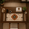 desert-compass-handwoven-cotton-desk-mat-1