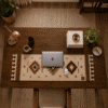 desert-medallions-handwoven-cotton-desk-mat-2