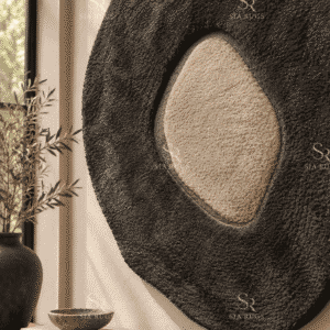 The Core Handmade Hand Tufted Sculptural Wall Art - Image 2